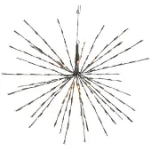 Lumineo Kerstverlichting Poolster 45cm-72L Warmwit warmwit Kunststof