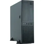 Chieftec CS-12B, Tower, PC, Zwart, Micro ATX, SECC, Geschikt voor thuis/kantoor