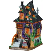 Lemax Witches bungalow b/o led