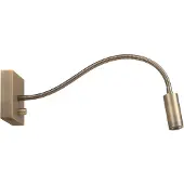 Highlight Flexibele wandlamp Blitz koper brons