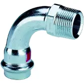 Viega Prestabo bocht 90 gr. 1114 54x2", verzinkt