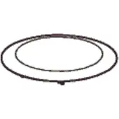 Geberit afvoerputdeksel voor douchebak, diameter 50 mm, chroom, 1 stuk.