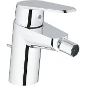 GROHE Eurodisc Cosmopolitan bidetkraan met waste Chroom