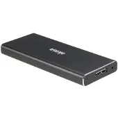 Akasa AK-ENU3M2-BK SSD-behuizing M.2" Zwart Opslagschijfbehuizing (M.2 2230, M.2 2260, M.2 2280, M.2 2240), Harddisk behuizing, Zwart