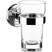 Emco Polo glashouder met glas chroom 072000100