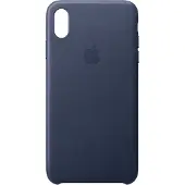 Apple iPhone Xs Max Leather Case Blue MRWU2ZM