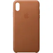 Apple iPhone Xs Max Leather Case Brown MRWV2ZM