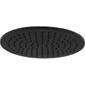 Ben Round hoofddouche Ø25cm gestructureerd zwart