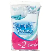 Gillette venus Simply 2 - 12 stuks - Wegwerpscheermesjes