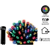 Kaemingk LED Durawise twinkle buiten bo/7.1m-96L/zwart/multi