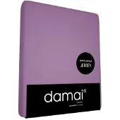 Damai Topper Hoeslaken Damai 8 cm Purple (Jersey)-90 x 210 cm