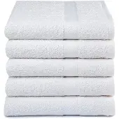 Hausmarke Handdoeken Wit (set van 5)