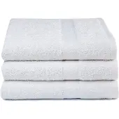 Hausmarke Douchelakens Wit (set van 3) (70 x 140 cm)