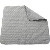 Smallstuff Speelmat - 100x100 - Gewatteerd Antraciet Grijs m. st - - OneSize - Speelmaten
