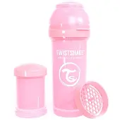 Twistshake Twist Shake Drinkflesje Anti-koliek 260 Ml Pastel Roze | Maat: 260ml-350ml