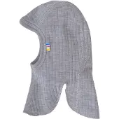 Joha Balaclava - 2-lag - Wol - Grijs Gevlekt - - 45 cm - Balaclavas - Dubbel