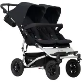 Mountain Buggy - Duet (Black) - Duo kinderwagen - Tweeling - Off road - Handrem - Robuust