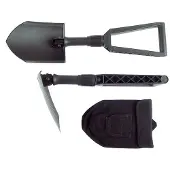 Fiskars Pelle pliable avec étui coton