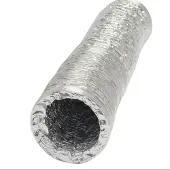 Ivc air buis flexibel aluminium/PVC Ø 110 mm 3 meter
