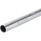 Overig Gordijnroede Industrieel Staal - Grijs - 120cm - Diam. 28mm