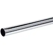 DecoMode Roede Chroom 28mm 240cm