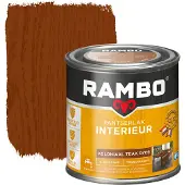 Rambo pantserlak interieur transparant zijdeglans koloniaal teak 250 ml