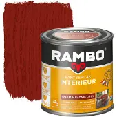 Rambo pantserlak interieur transparant zijdeglans warm mahonie 250 ml