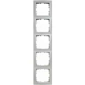 Berker S.1 Afdekraam 5-voudig wit - 10158989