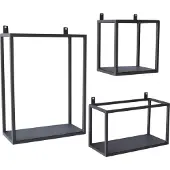 Urban Interiors wandboxes (Set van 3), kleur Vintage Black