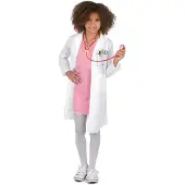 Generik Dokter pak voor meisjes - Verkleedkleding - 122/128