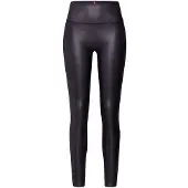 Spanx SPANXshape Faux Leather Leggings - Maat L - Zwart