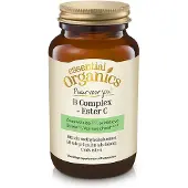 Essential organics B-complex + Ester C puur (60 capsules)