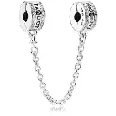 Pandora Logo Veiligheids Ketting Clip Bedel