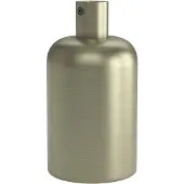 Calex E27 Lamphouder | Max 60W | Aluminium Mat Brons