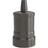 Calex Lamphouder | (Aluminium, Mat parel zwart)