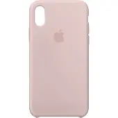 Apple iPhone X Silicone Case - Pink Sand