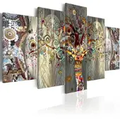Karo-art Schilderij - Boom des Levens