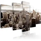 Karo-art Schilderij - Stijlvolle Manhattan - New York