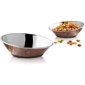 Adori Rvs Voerbak Non-Slip S Bruin - Kattenvoerbak