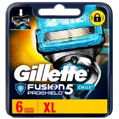 Gillette Fusion5 Proshield Chill Scheermesjes - 6 stuks