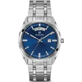 Bulova Surveyor Heren Horloge Zilverkleurig 96C125