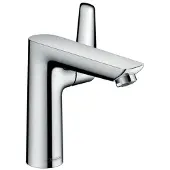Hansgrohe Talis E wastafelkraan met pop-up waste chroom