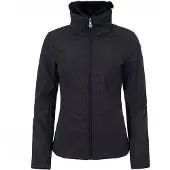 Icepeak Softshelljack Crystal - Dames - Zwart - Maat 40