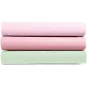 Bella Donna Hoeslaken Jersey Tweepersoons pastelgroen-0629 140/190-160/220