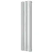 Boss & Wessing Handdoekradiator Aika Retta 1800 x 415 mm Donker Grijs Structuur