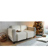 Ibena Plaid Ibena Fano Jacquard Rood Oranje