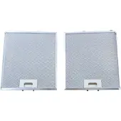Electrolux metalen filter, 298x280x8 mm, 50299825005 (2 stuks)