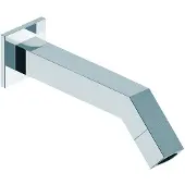 Mueller Cubo toiletkraan muurbevestiging PVD-coating chroom