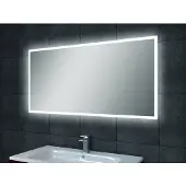 Wiesbaden Quatro spiegel rechthoek met LED, dimbaar en spiegelverwarming 70 x 50 cm