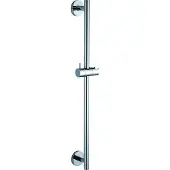 Wiesbaden Chroom messing glijstang met glijstuk rond 65 cm